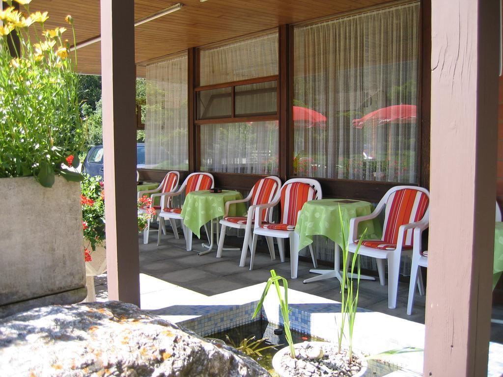 Hotel Garni Simplon Brigerbad ภายนอก รูปภาพ